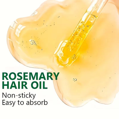 [Original] 100Ml Rosemary Essential Oil, Suitable for All Hair Types + Pain Relief - For Both Men & Women ✅